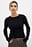 Ribbed Knitted Round Neck Top