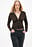 Rouched Long Sleeve Jersey Top