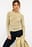 Rouched Long Sleeve Jersey Top