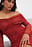 Rouched Long Sleeve Mini Dress