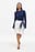 Round Neck Rib Long Sleeve Top