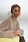 Round Neck Wool Blend Knitted Sweater