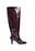 Kniehohe Stiefel mit runder Spitze