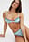 Ruched Detail Bikini Bra
