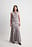 Satin Asymmetric Seam Detail Maxi Skirt