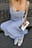 asymmetrisches Satin-Tier-Slipkleid