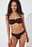 Satin Detail Thong