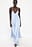Satin Tie Back Volume Dress