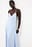 Satin Tie Back Volume Dress