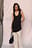 Scooped Neck Mini Dress