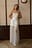 Bandeau-Maxikleid mit Pailletten
