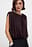 Sharp Shoulder Mesh Top