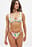 Shiny High Cut Draped Bikini Panty