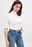 Short Sleeve Rib Collar Top