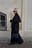 Cape Detail Wool Blend Coat