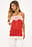 Slit Detail Lace Singlet