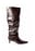 Slouchy Leather Knee High Boots