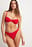 Smocked High leg Bikini Panty