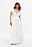 Smocked Short Sleeve Maxi Dress