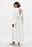 Soft Cotton V Neck Midi Dress