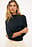 Soft Line Funnel Neck Jersey Top