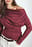Soft Line Long Sleeve Draped Top