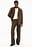 Straight Low Waist Suit Pants