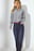 Straight Mid Waist Jeans