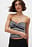 Stripe Twist Detailed Tube Top