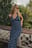 Striped Knitted Maxi Dress