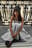 Striped Strapless Maxi Dress