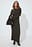 Structured Draped Maxi Dress