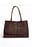 Suede Squared Tote Bag