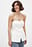 Sweetheart Button Front Corset Top