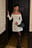 tailliertes schulterfreies Minikleid