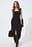 Tailored Square Neck Maxi Dress