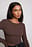 Textured Long Sleeve Jersey Top