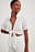 Skjorte med bindebånd foran