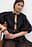 Tie Front Puff Shoulder Blouse