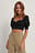 Cropped Top Met Smokdetail
