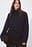 Turtle Neck Wool Blend Knitted Sweater