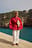Twill Drawstring Detail Jacket