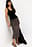 Two Layer Wrap Midi Skirt