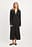 V-Neck Front Buttoned Midi Dress
