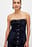 Top mit Samtdetail