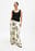 Viscose Wide Mid Waist Trousers