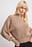 Strickpulli mit weiten Ärmeln