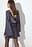Waterfall Back Satin Mini Dress