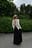 Back Tie Strap Long Sleeve Top