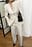 Wide Leg Mid Waist Pants
